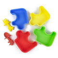 Divided Puzzle Plate For Baby