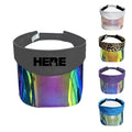 UPF 50+ Iridescent TPU Sun Visor Hat