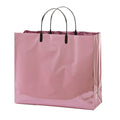 Metallic Laminated Shopping Tote