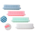 Flexible Silicone Ice Cube Tray With Lid