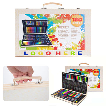 Full Color 180 Piece Art Painting Set