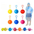 Disposable Portable Ball Transparent Raincoat