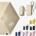 Compact Travel Umbrella with Case