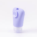 2OZ Travel Bottles With Brush & Suction Cup For Toiletries