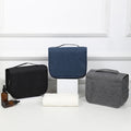 Foldable Transparent Window Portable Hanging Wash Bag