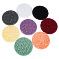 Cute Grooved Round Silicone Drink Coasters