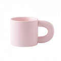 11oz Comfort Grip Large Ceramic Mug for Office Convenience