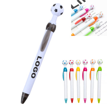 Colored Football-Shaped Ballpoint Pen