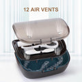 Double Layer Retainer Case With Mirror And Accessories