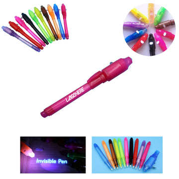 Magic Invisible Ink Pen With UV Led Light