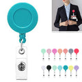 Colorful Badge Holder Retractable Clip