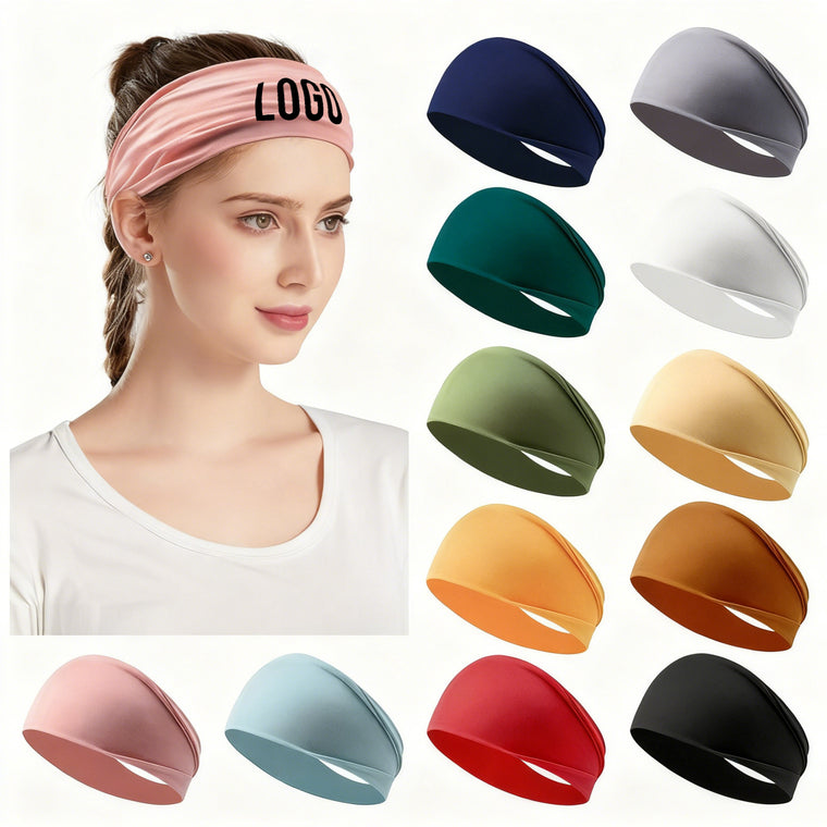 Elastic Cotton Headband For Fitness