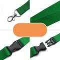 Nylon Lanyard With Buckle For Card Holder