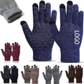 Anti Slip Thicken Touch Screen Knitted Gloves