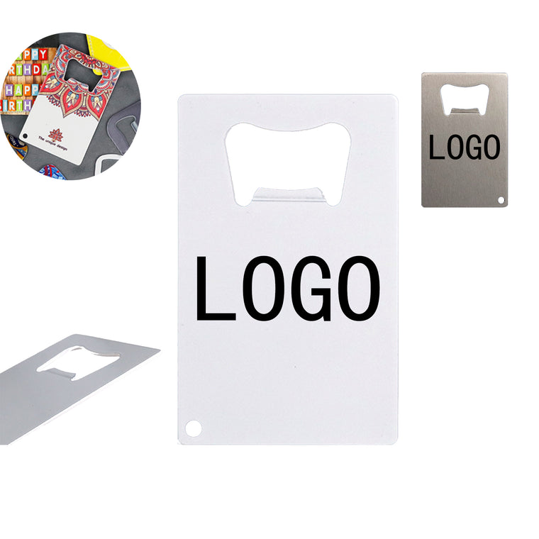Square Stainless Steel Bottle Opener