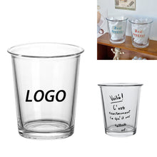 Clear Glass Cup With Flared Rim（12Oz）