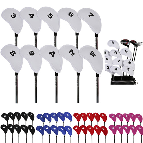 10Pcs Golf Lightweight Putter Cover