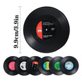 Full Color Print Retro Vinyl Record Coasters