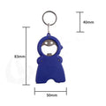 Multi-Functional Tape Measure Keychain With Opener&Led Light