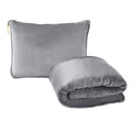 50X60" Packable Microfleece Travel Blanket W/ Carabiner
