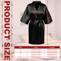 Women's  Short Satin Robes