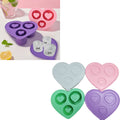 Heart Shaped Silicone Ice Cube Tray For Tumbler Cups