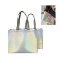 Silver Glossy Shopping Bags
