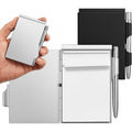 Aluminum Pocket Memo Pad With Pen