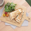 Portable Wooden Cutting Board with Handle, Laser Printed