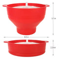 Microwaveable Silicone Popcorn Popper Bowl