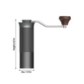 Manual Coffee Grinder with Stainless Steel Conical Burr