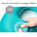 Portable U-Shaped Push Inflatable Neck Pillows Travel