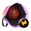 Large Waterproof Sports Gym Drawstring Nylon Backpack Bag