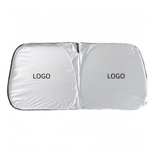 Silver Coated Fabric Car Suv Windshield Foldable Parasol