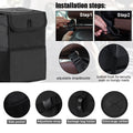 Car Trash Can with Lid