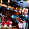 20Oz Cowboy Disco Ball Cups With Straw(Ocean)