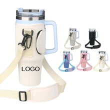 40 Oz. Adjustable Shoulder Strap Tumbler Sleeve Carrier Bag