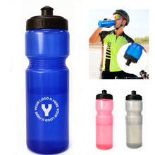 25 Oz Sports Squeeze Water Bottle