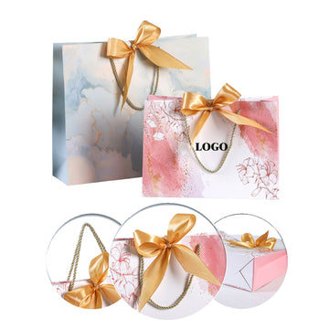 Gift Handbag With Ribbon Bow Decoration