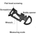 Stainless Steel Pocket Multi-function Keychain Tool