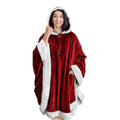 Hooded Poncho Warm Cape Blanket