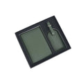 Personalized Leather Passport Holder Luggage Tag Set