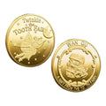 Tooth Fairy Golden Coin Tooth Loss Reward Commemorative Coin