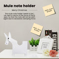 Mule-Shaped Note Holder