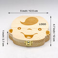 Kids Wooden Milk Teeth Storage Box