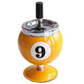 Creative Billiards Shaped Ashtrays Windproof Metal Ashtray