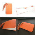 PU Leather Luggage Tag