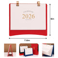 2026 Vertical Flip Desk Calendar Gift Box Set