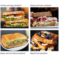 2-Slice Sandwich & Toast Breakfast Maker