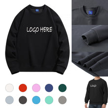 Pure Cotton Round-Neck Sweatshirt